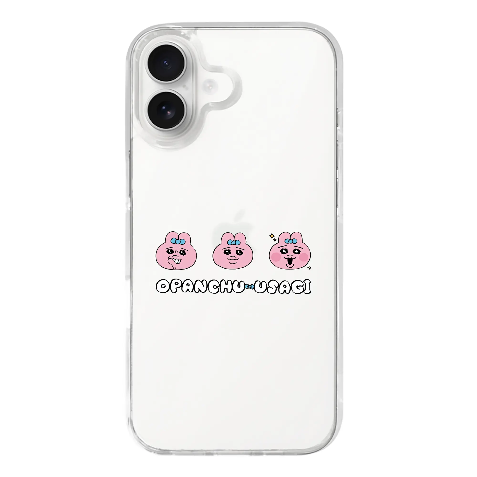 おぱんちゅうさぎ グッズ おぱんちゅうさぎ - iPhone 17シリーズ 透明スマホケース – 薄型・耐衝撃・精密フィット保護カバー